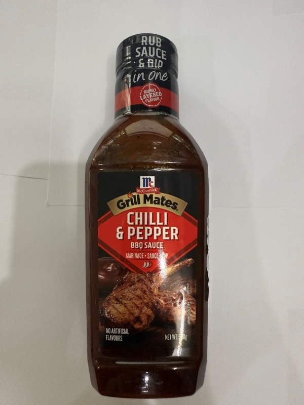 Sốt ướp bbq vị ớt mccormick grill mates 500g nhập khẩu thái lan