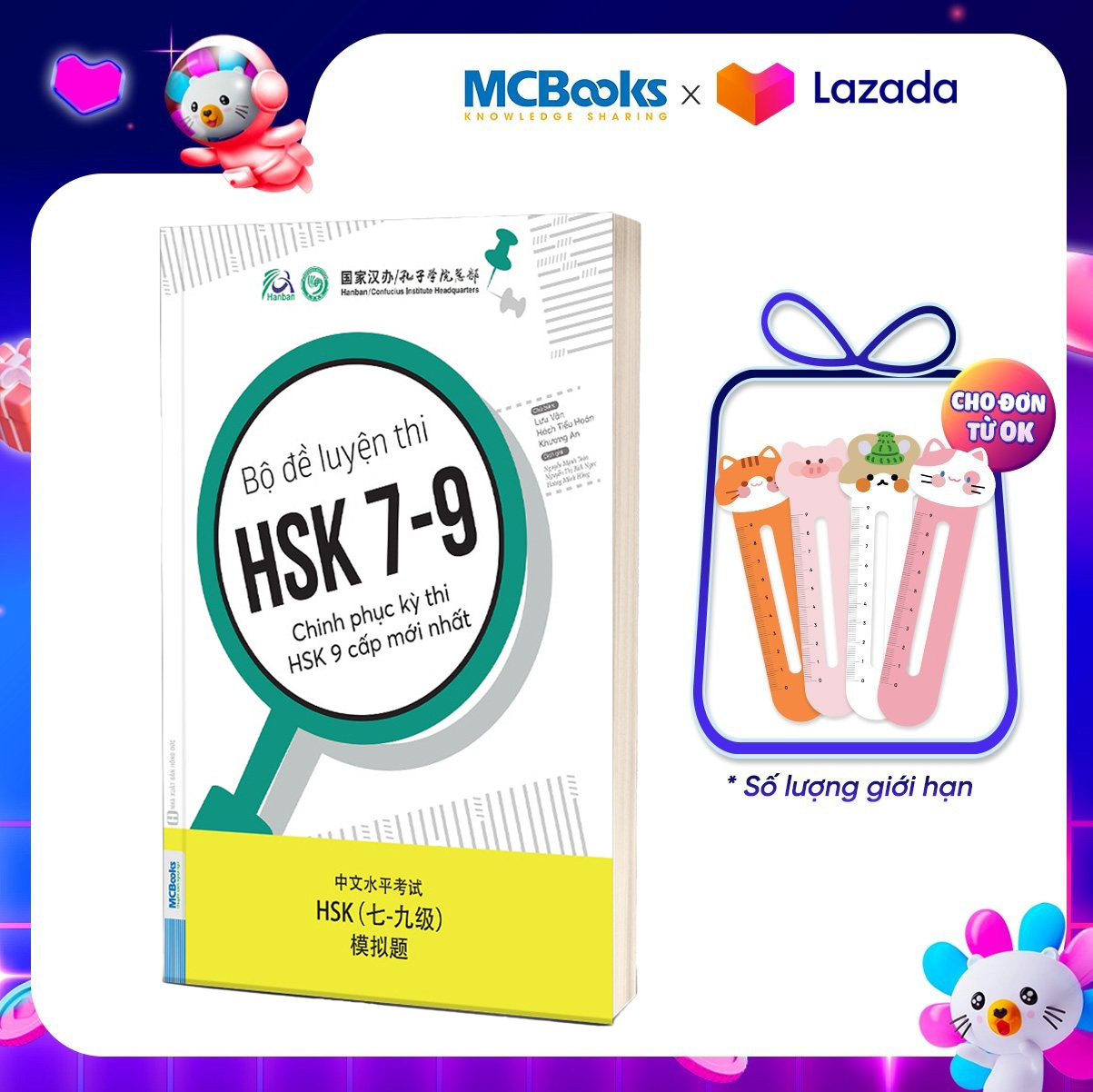  Sách - Bộ Đề Luyện Thi HSK 7-9 – Chinh Phục Kỳ Thi HSK 9 Cấp Mới Nhất 