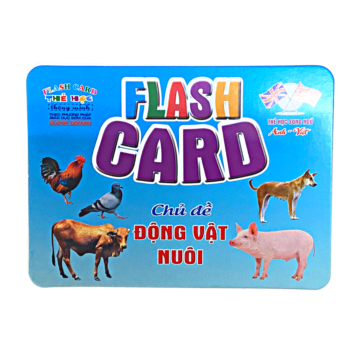 Thẻ Học Thông Minh cho bé - Bộ thẻ flashcard thế giới xung quanh chủ đề
