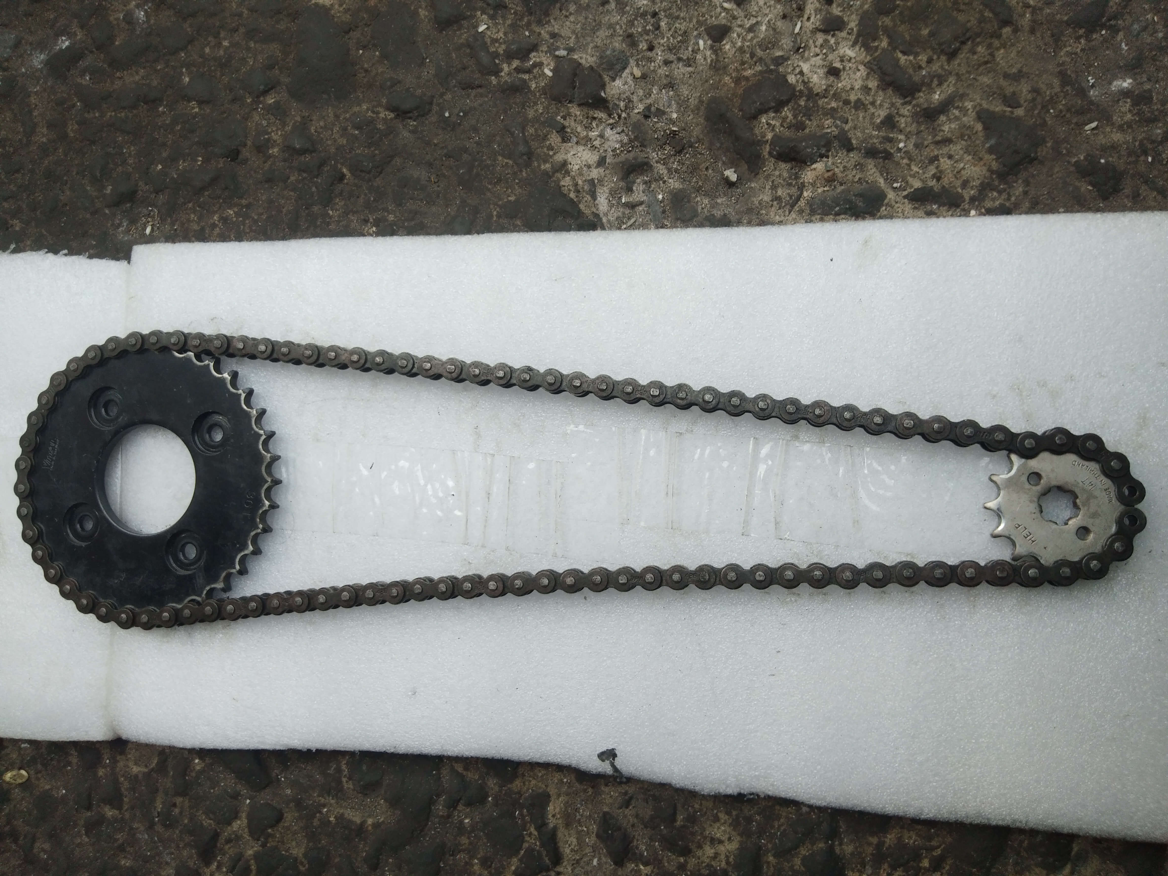 Bộ nhông sên dĩa cho xe wave rs - nhông + sên + dĩa