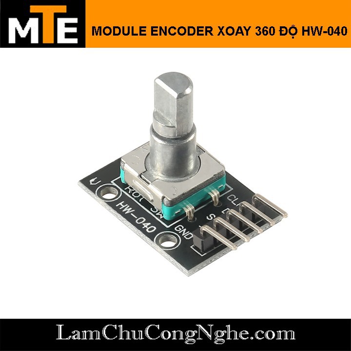 Module Encoder không giới hạn số vòng xoay  KY-040
