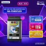 [Sẵn hàng miền Nam] [Trả góp 0%] Máy Giặt Cửa Trên Panasonic Inverter 8.5 Kg NA-FD85X1LRV - Bảo Hành 2 năm