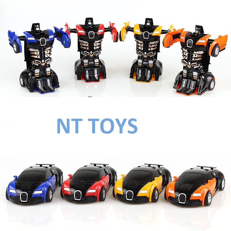 Đồ Chơi Ô Tô mini Biến Hình Thành Robot - Hình Robot biến hình Transformers