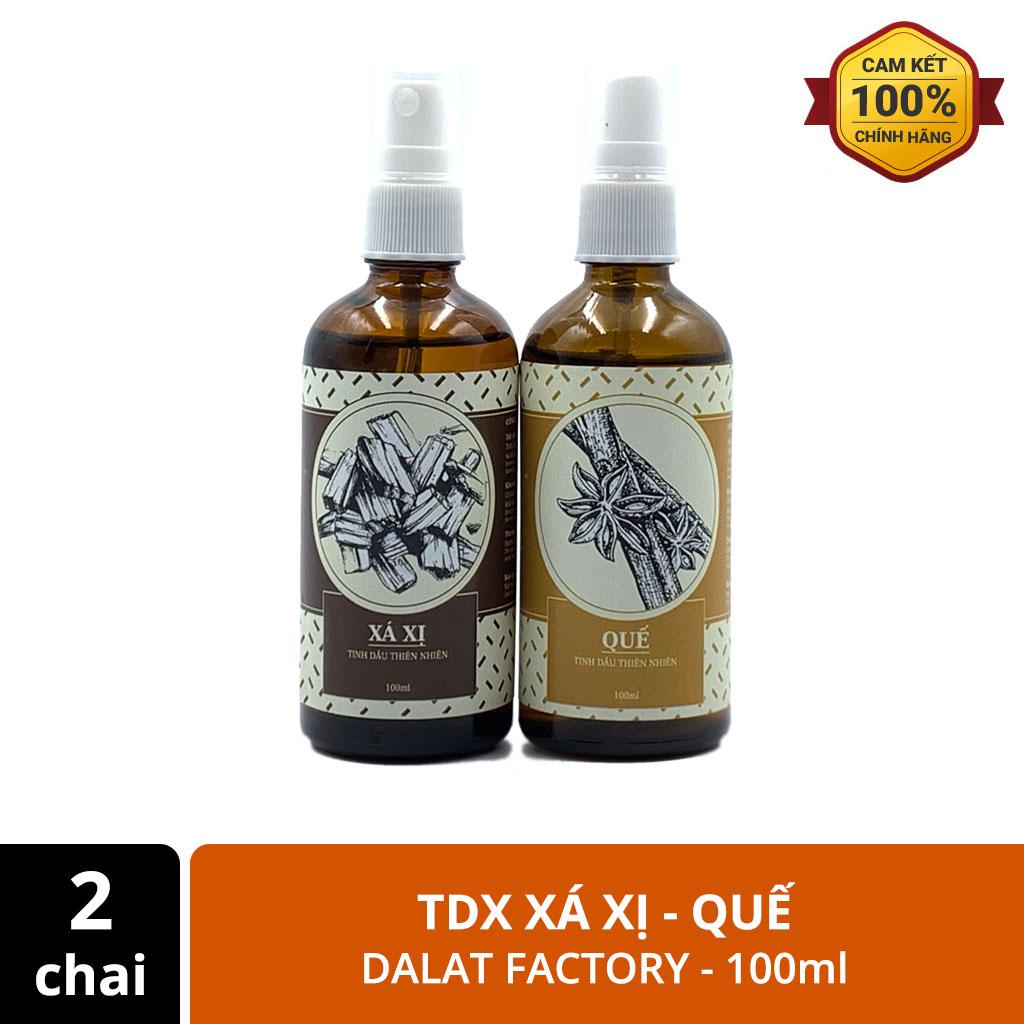 Tinh dầu xịt phòng hương Xá xị ft. Quế - Loại 100ml - Dalat Factory