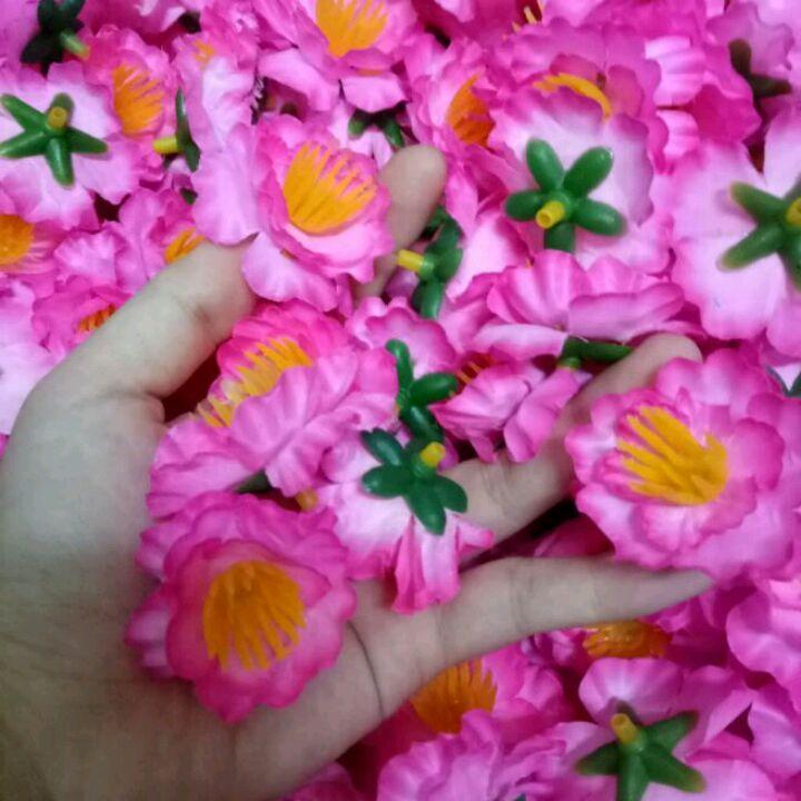 Combo 180 bông đào chưng Tết