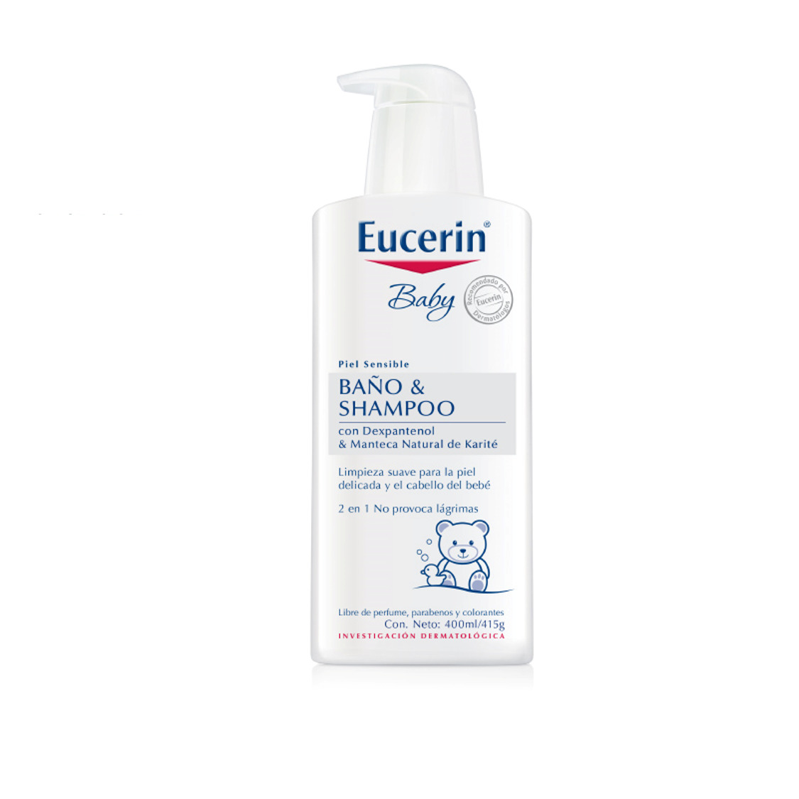 Sữa tắm gội êm dịu cho bé - Baby wash & shampoo 400ml - Eucerin