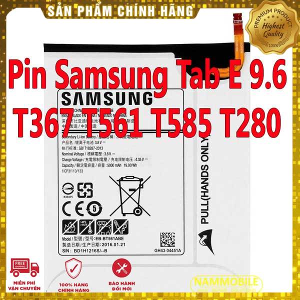 Pin samsung galaxy tab e 9.6 t367 t561 eb-bt367abe 5000mah zin + tặng siêu dán pin