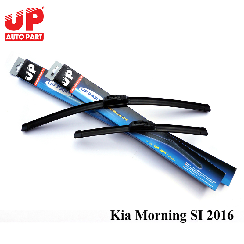 Cặp gạt mưa silicone Kia Morning SI 2016 xương mềm UP Genuine
