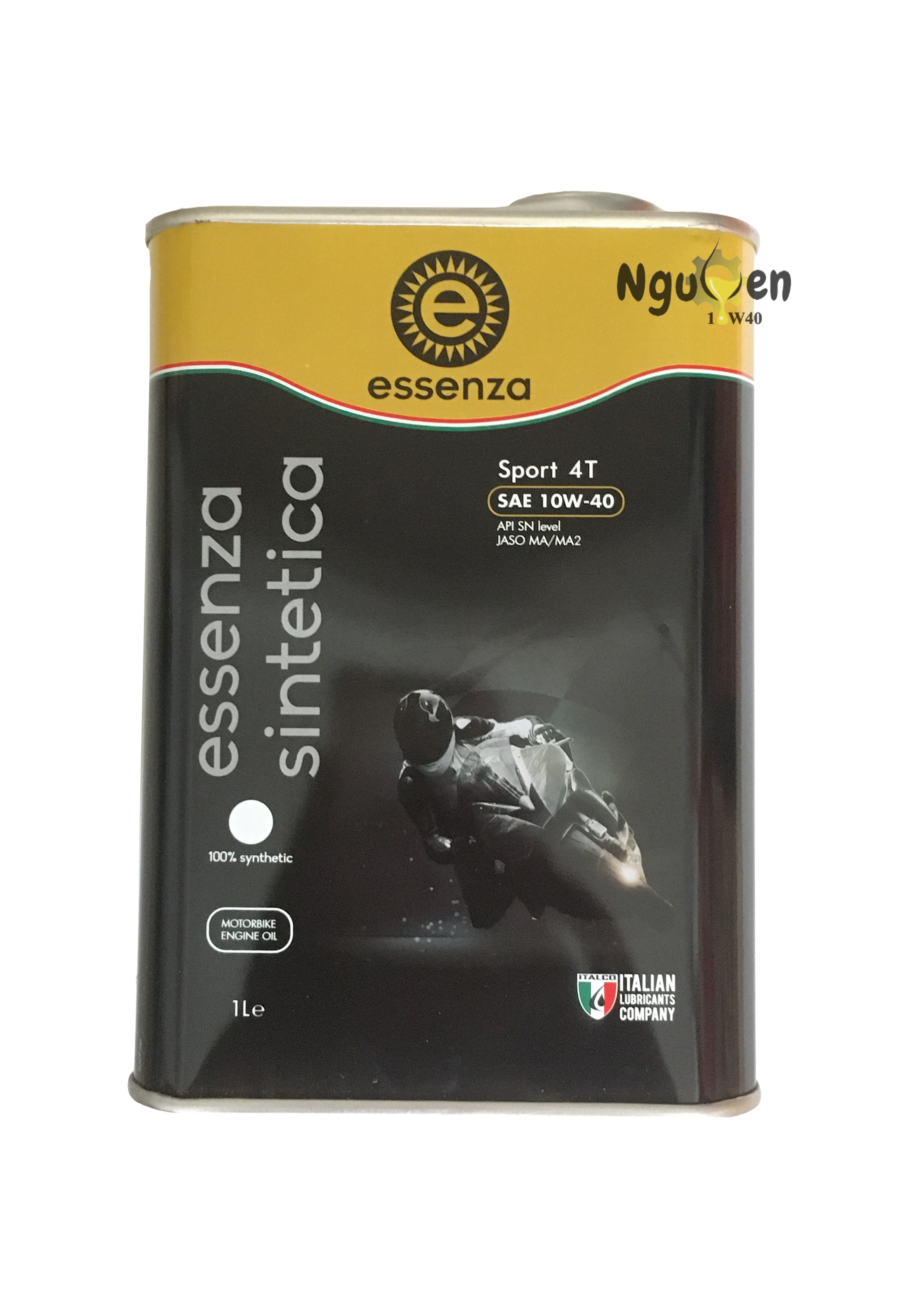 Nhớt Essenza Sport 10w40 1 lít nhớt full tổng hợp (có chiết lẻ)