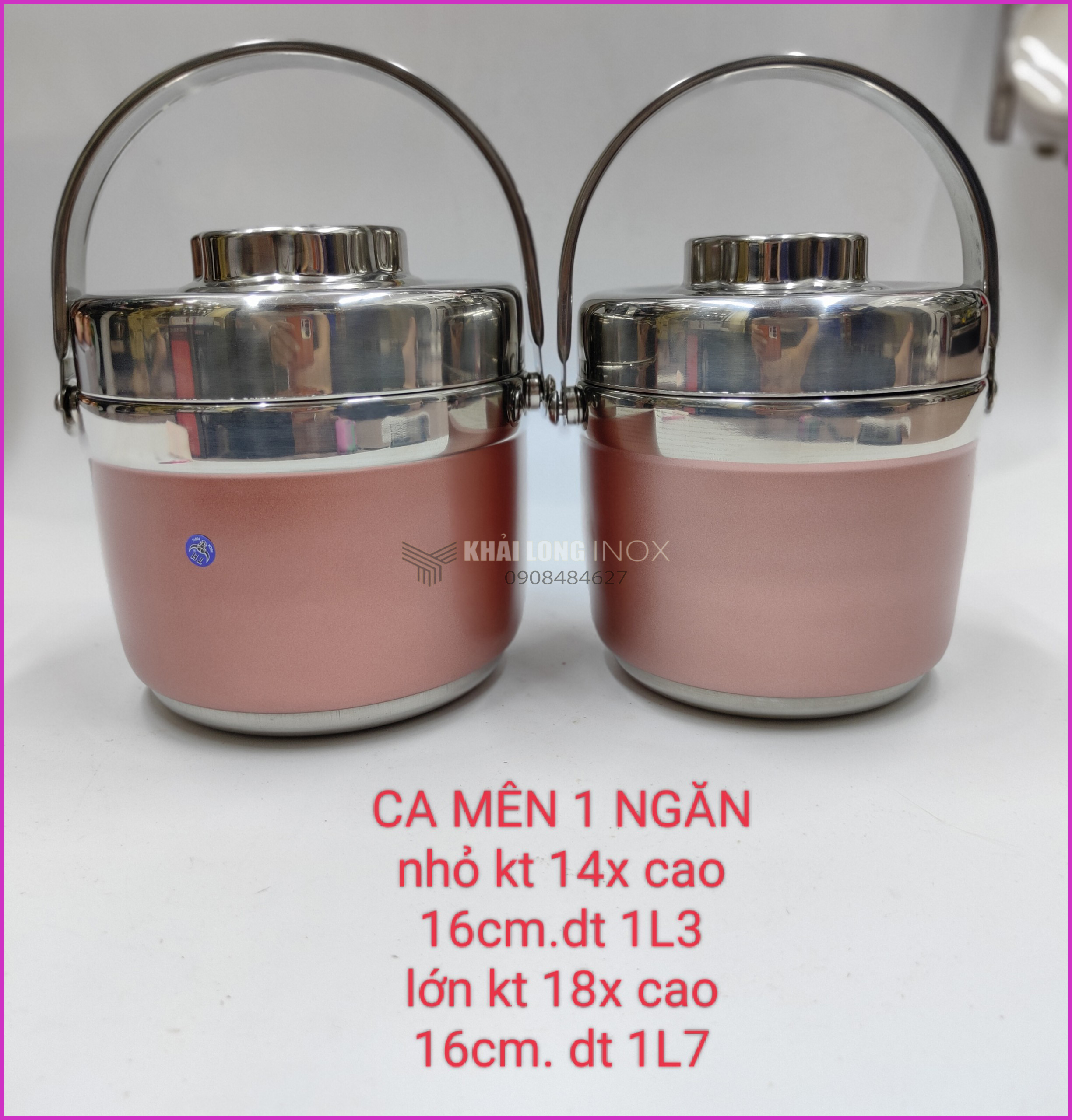 Camen / cặp lồng 2 ngăn cách nhiệt