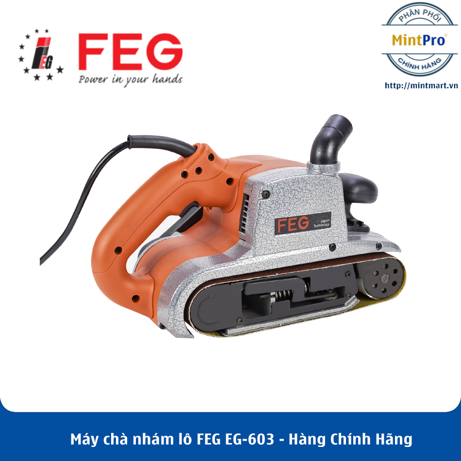 Máy chà nhám lô feg eg-603 - hàng chính hãng
