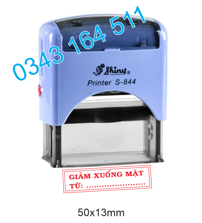 Dấu giảm xuống mật shiny s844