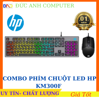 Combo phím chuột có dây hp km300f led , chính hãng 100% - loại tốt- bảo hành 12 tháng - chuyên văn phòng/ game