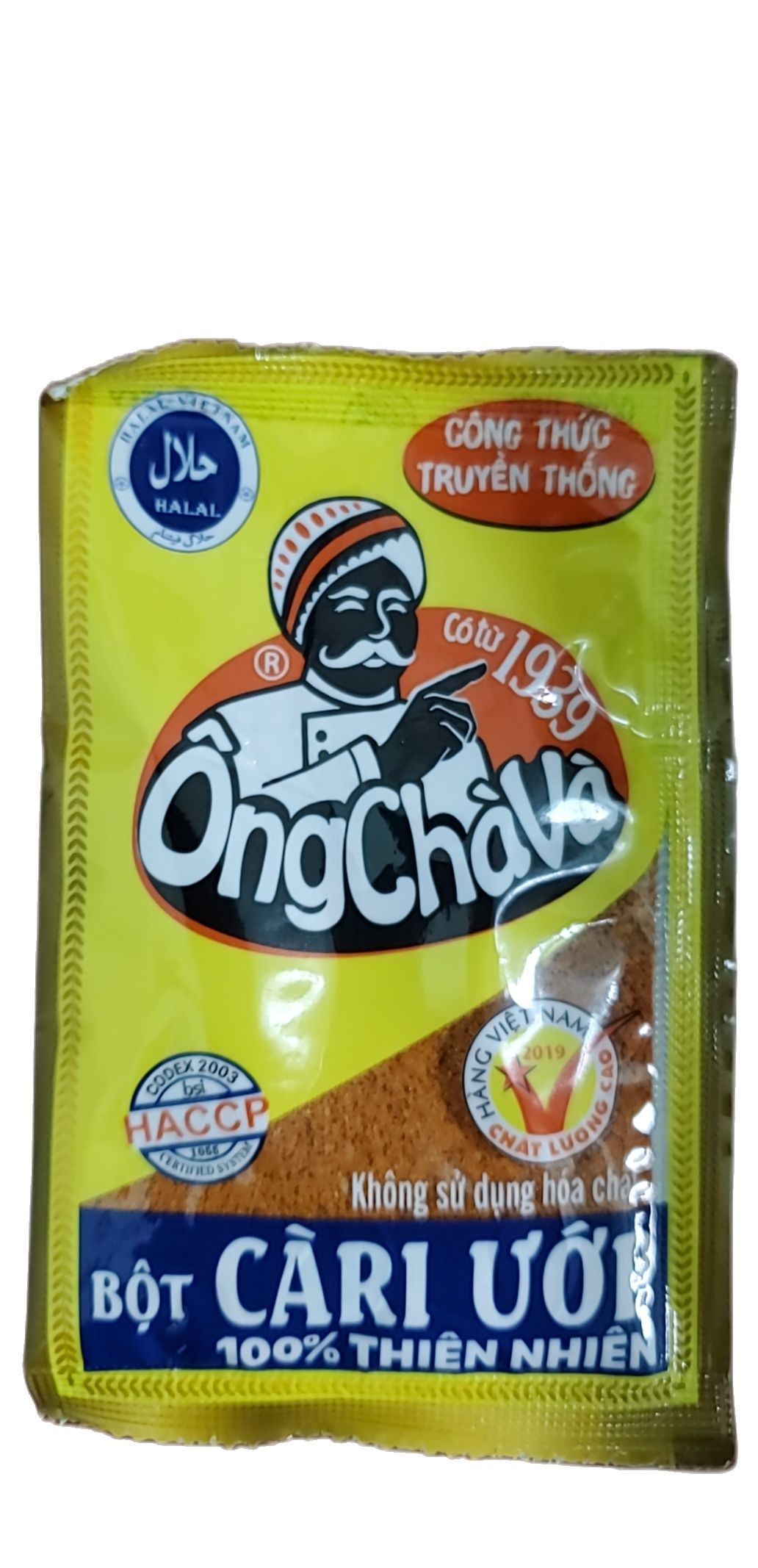 Bột cà ri ướp ông chà và gói 18g/hộp 3 gói