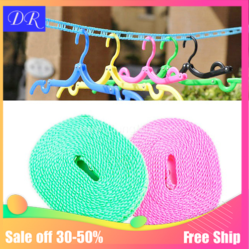 Dây phơi thông minh 5m cố định quần áo