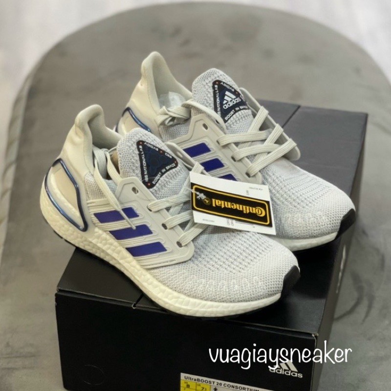 🔥 Ảnh thật 🔥 Giày thể thao sneaker ultraboost 6.0 xám xanh