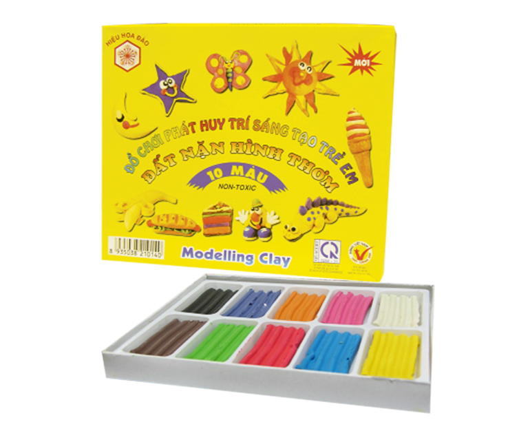 [HCM]đất sét thơm nặn hình - 10 màu