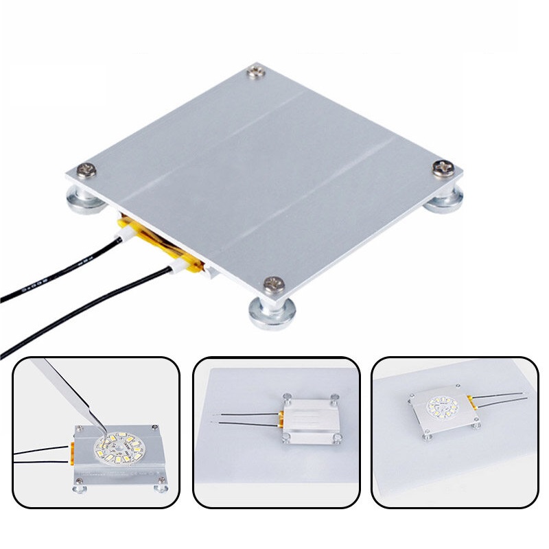 Tấm gia nhiệt ptc 220v 200w dùng để tháo led, linh kiện dán smd 68x72mm