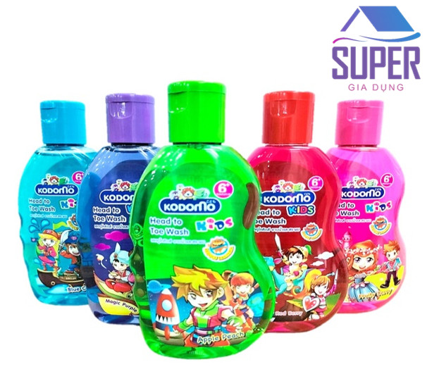 Dầu tắm gội trẻ em kodomo 6+ thái lan - 200ml