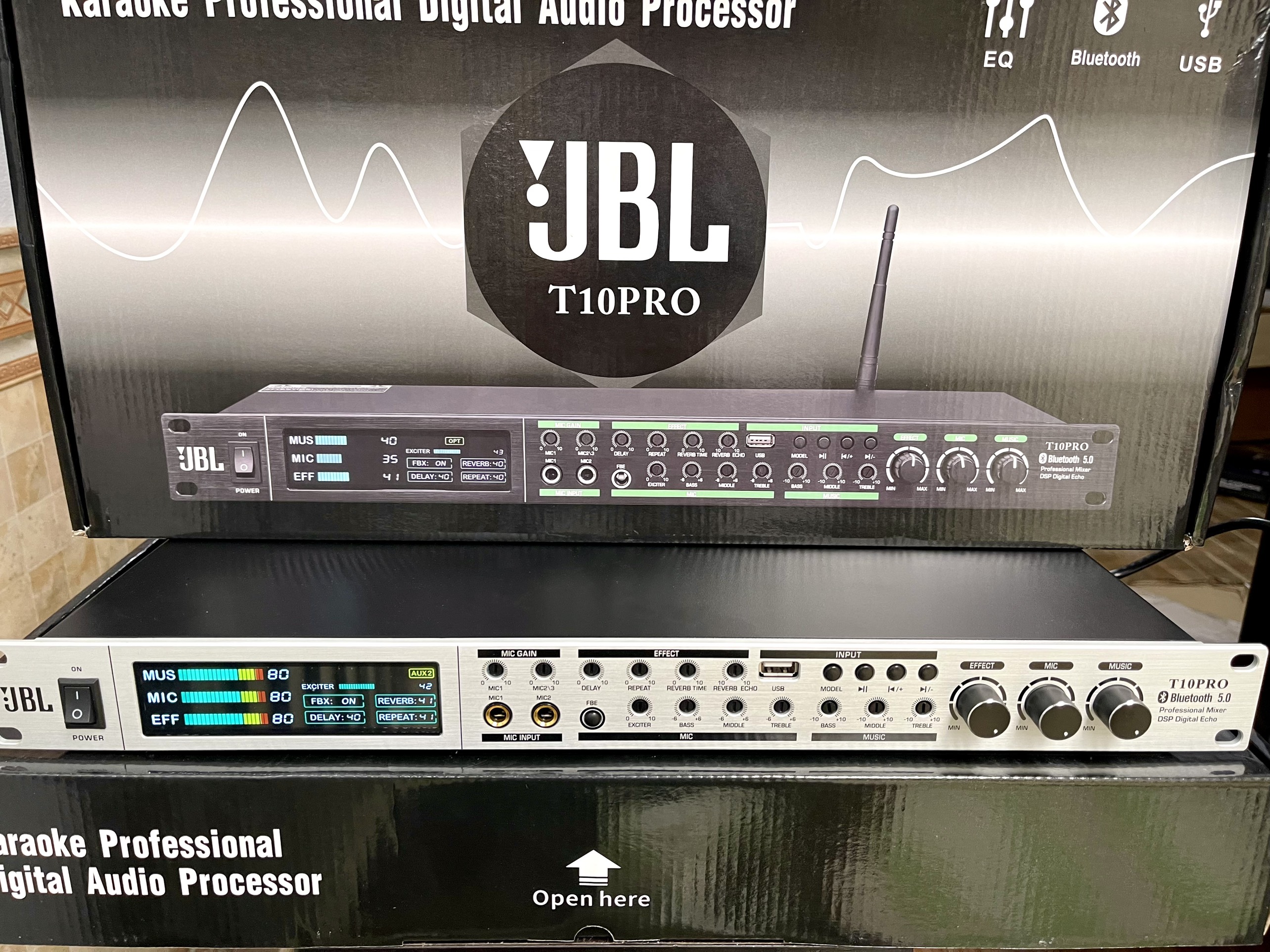 Vang cơ lai số jbl t10 pro 2022 có reverb