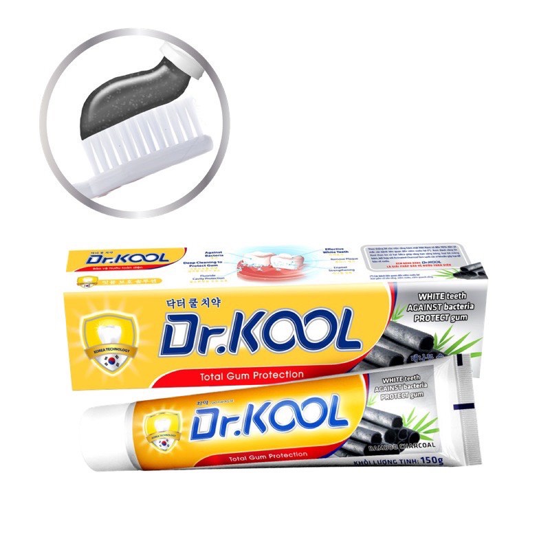 Kem đánh răng dr.kool thảo dược nha đam 150g