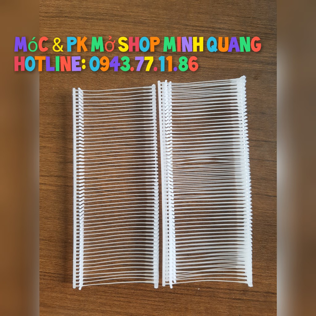 Sợi ti nhựa gắn tag, ti đạn nhựa gắn mác quần áo, phụ kiện cho shop