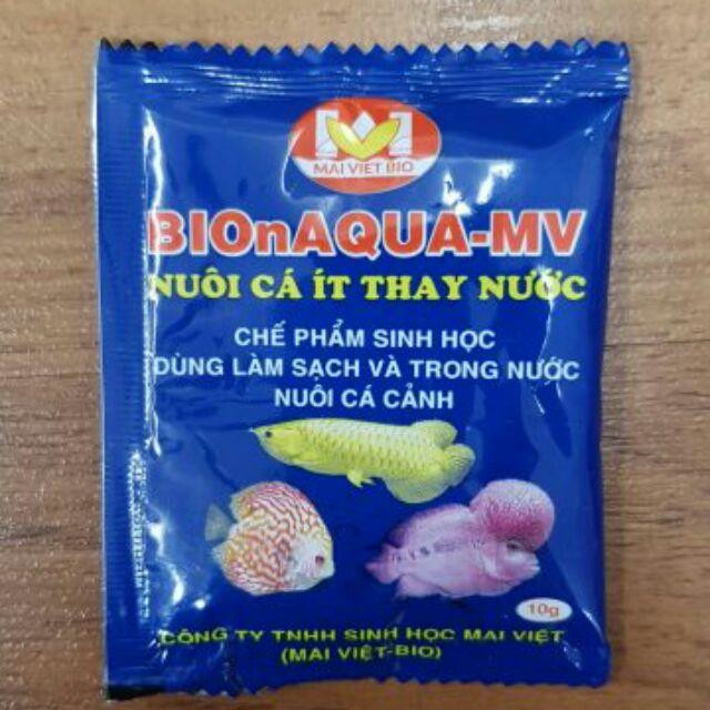 Men vi sinh làm trong nước bể cá cảnh - chế phẩm sinh học giúp nước bể cá luôn trong sạch