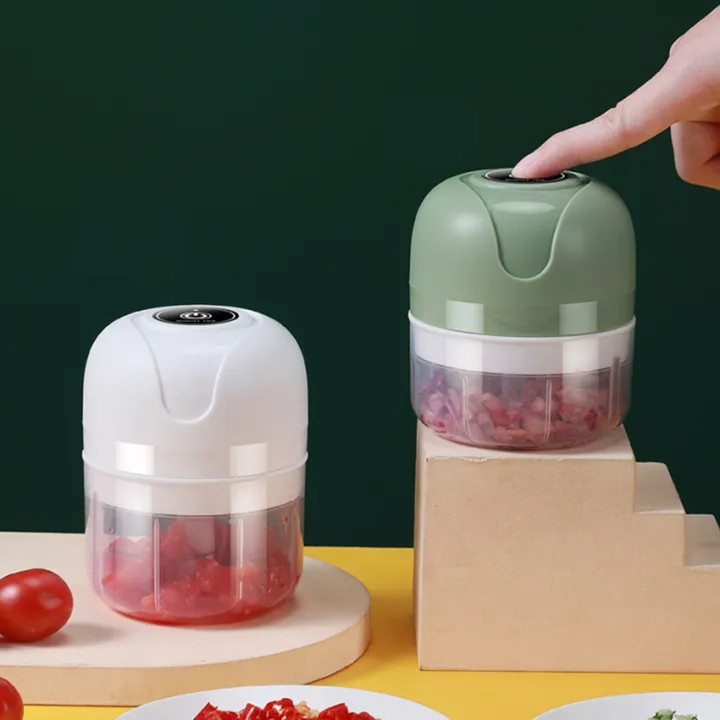 Máy xay mini cầm tay, máy xay đa năng mini, máy xay gia vị, tỏi ớt mini sạc pin 250ml