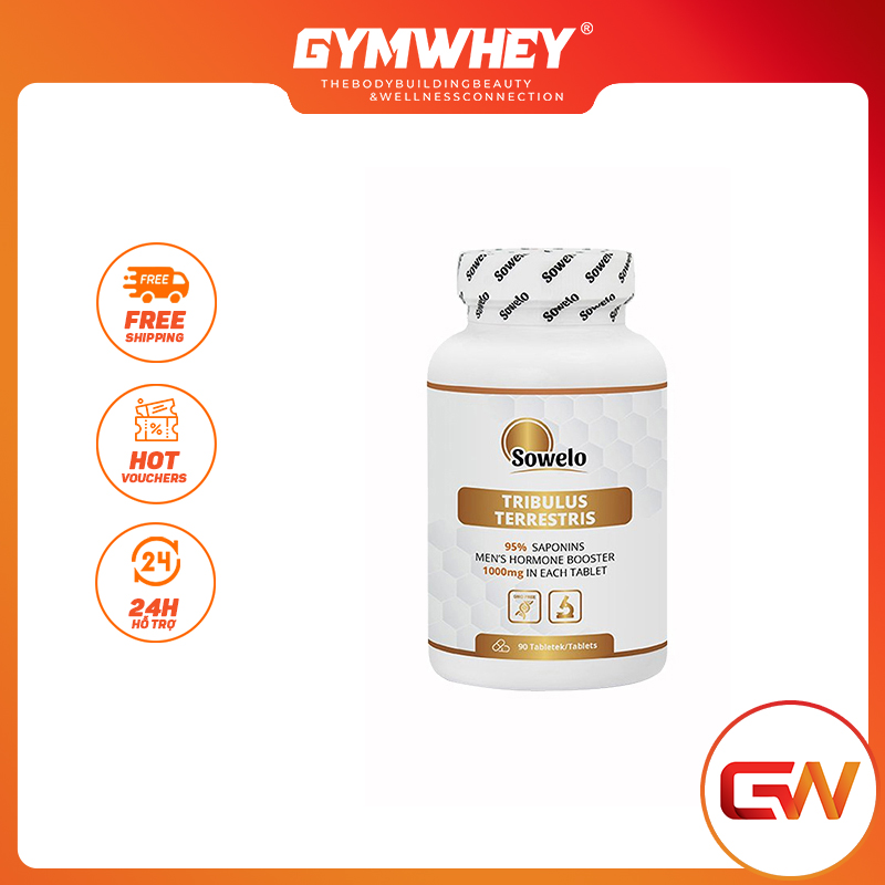 Sowelo zma viên uống tăng t e s t o s t e r o n e, giúp ngủ ngon 120 viên