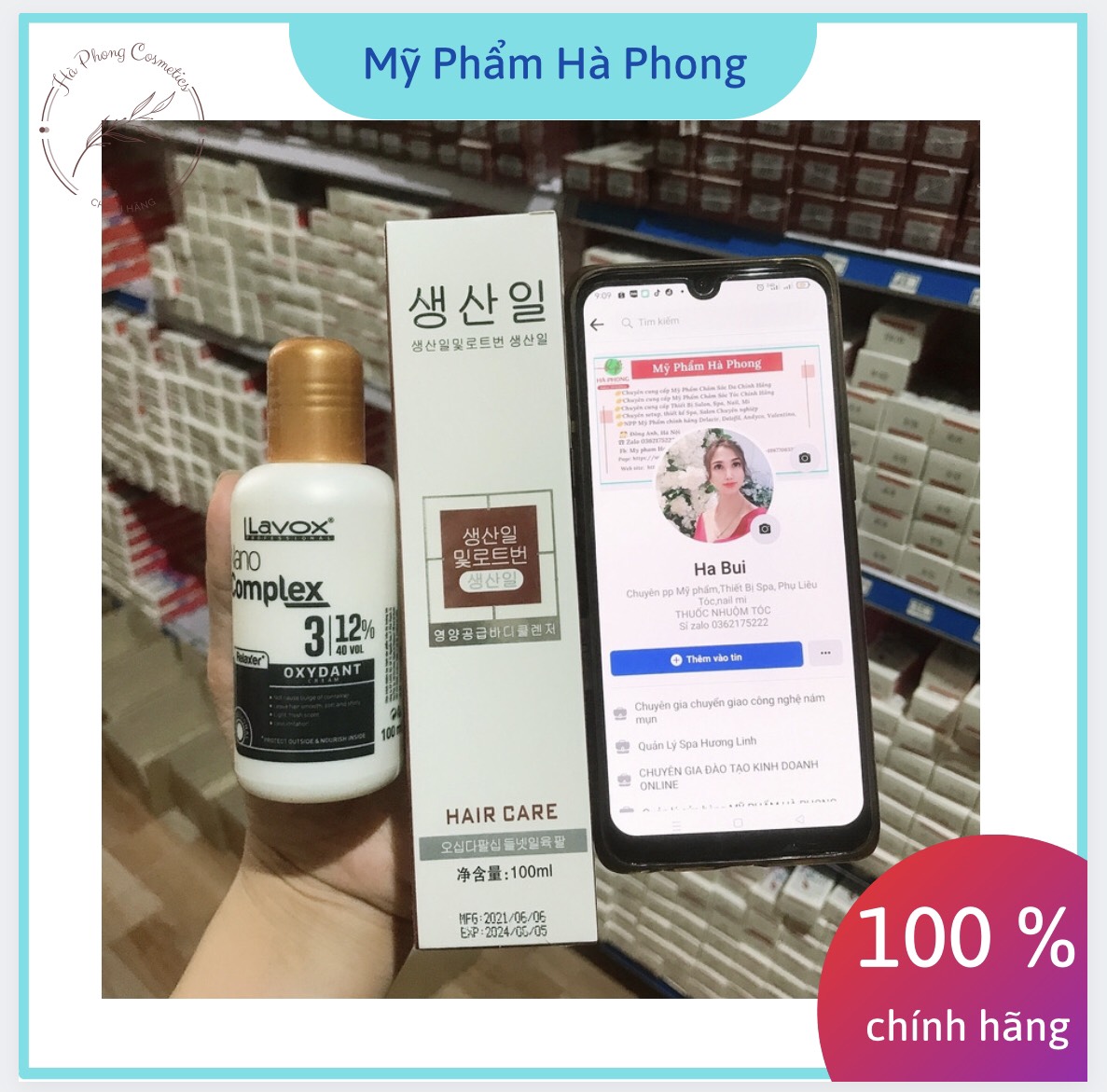 Sỉ thuốc nhuộm tóc không kèm oxy trợ nhuôm đủ các màu thời trang, đẹp bền màu