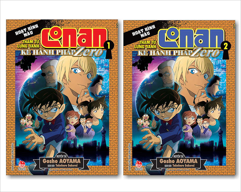 Kim Đồng - Combo Thám tử lừng danh Conan - Kẻ hành pháp Zero