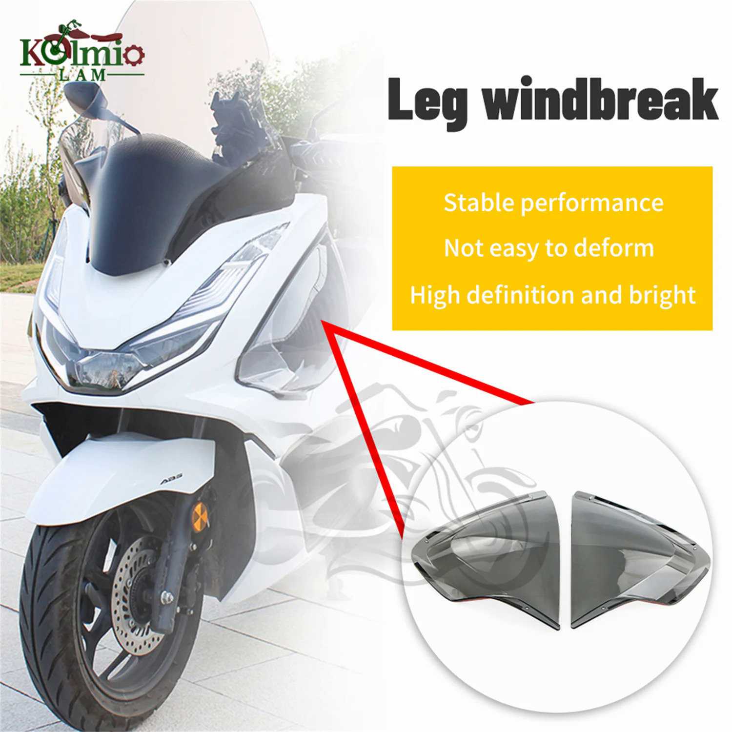 Đối với honda 2021 2022 pcx125 pcx160 abs phụ kiện xe máy bên chân bảo vệ bảo vệ gió bìa pcx 150 160