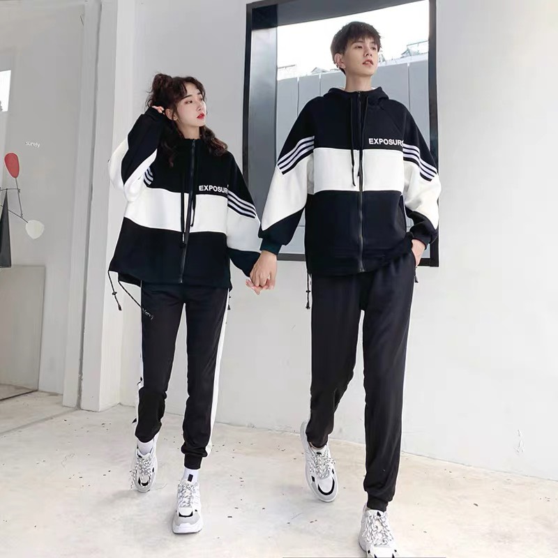 [HCM]ÁO KHOÁC HOODIE CẶP ĐÔI THỜI TRANG THU ĐÔNG SÀNH ĐIỆU CHO TÌNH YÊU CHỚM NỞ
