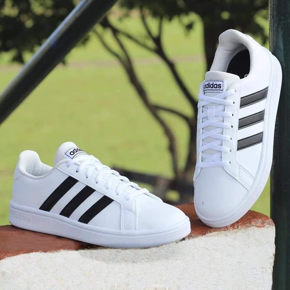 Giày adidas tennis grand court base ee7968 duy nhất size 4uk - hàng chính hãng, fullbox