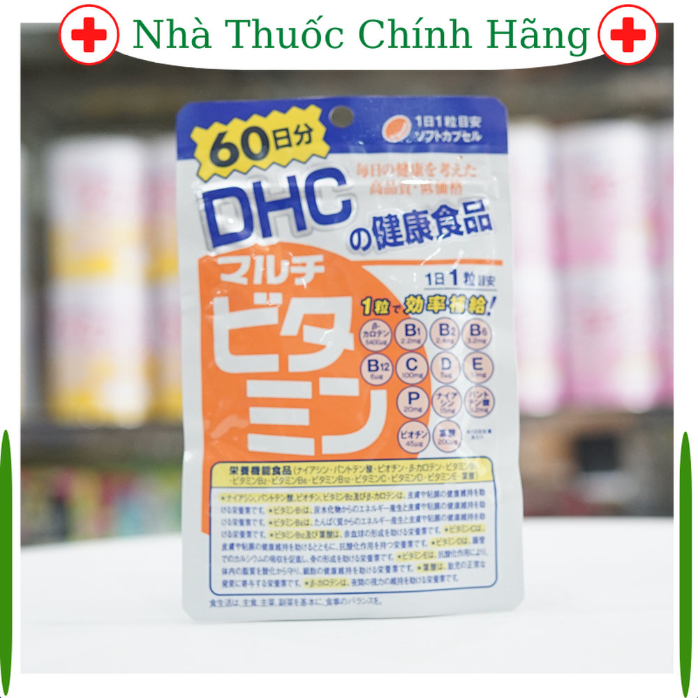 Viên Uống DHC Vitamin Tổng Hợp 60 Ngày Nhật Bản ch