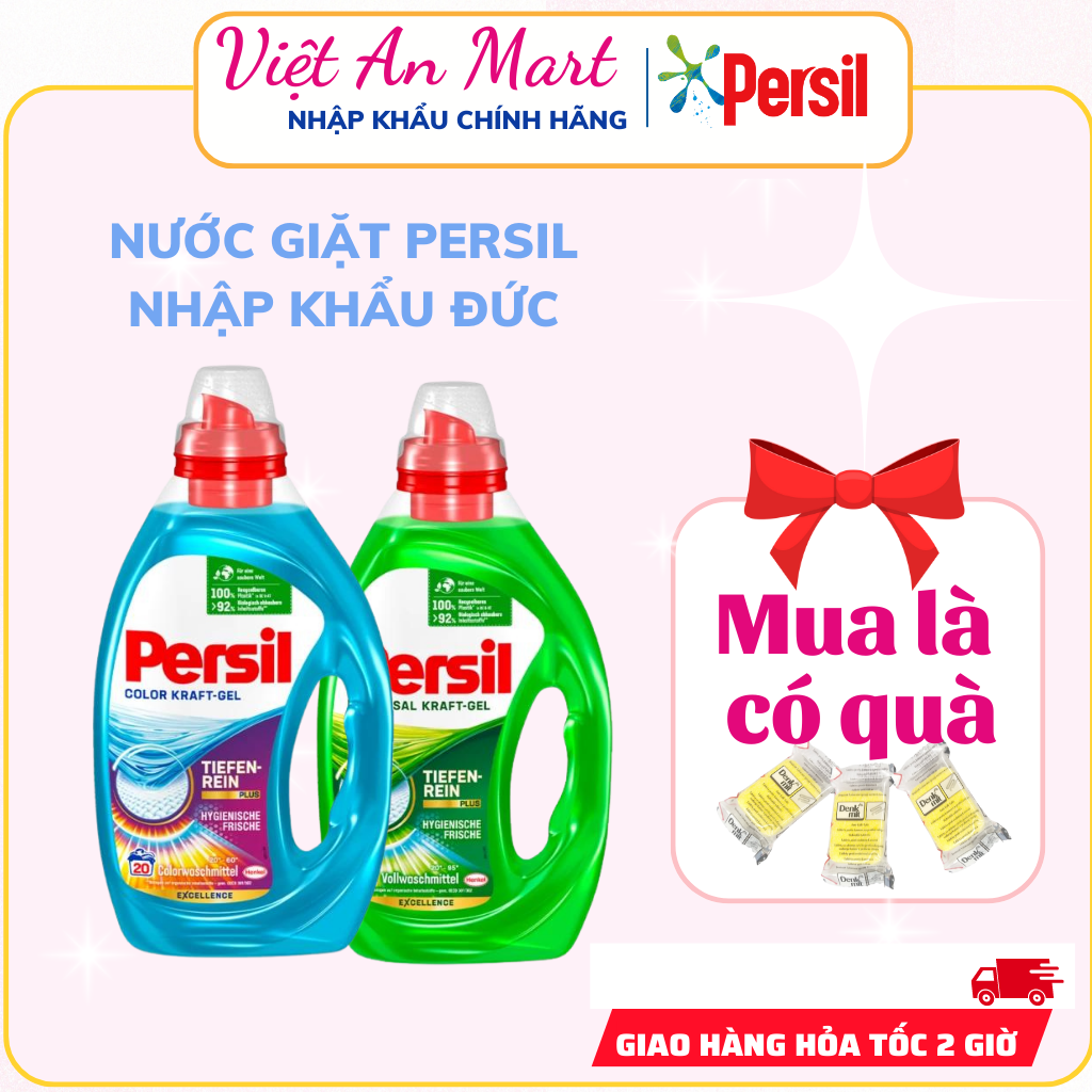 Nước giặt xả cao cấp Persil nhập khẩu Đức