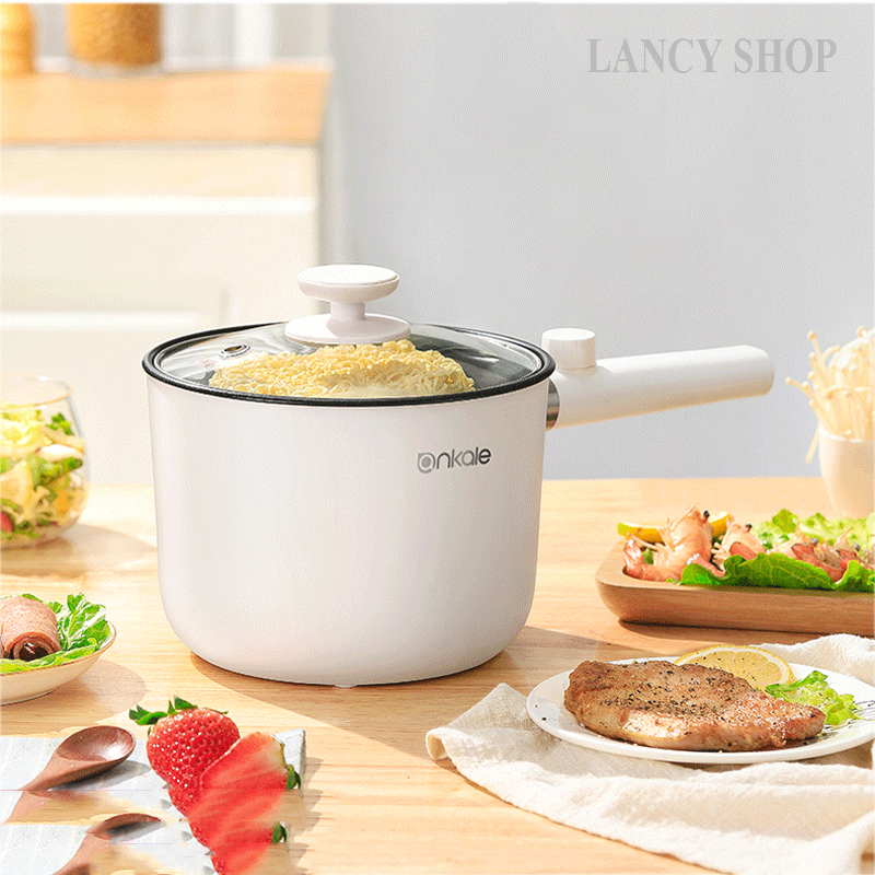 NỒI NẤU ĐIỆN MINI ĐA NĂNG ĐỂ XÀO CHIÊN NẤU KHO - CHẢO ĐIỆN CHỐNG DÍNH ĐA NĂNG TIỆN LỢI