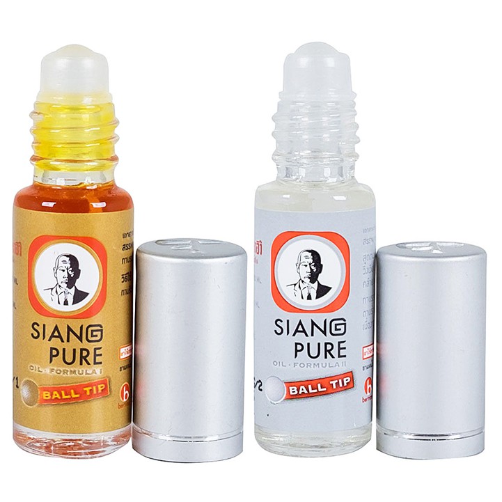 Dầu gió lăn siang pure oil 3cc hàng nội địa Thái Lan