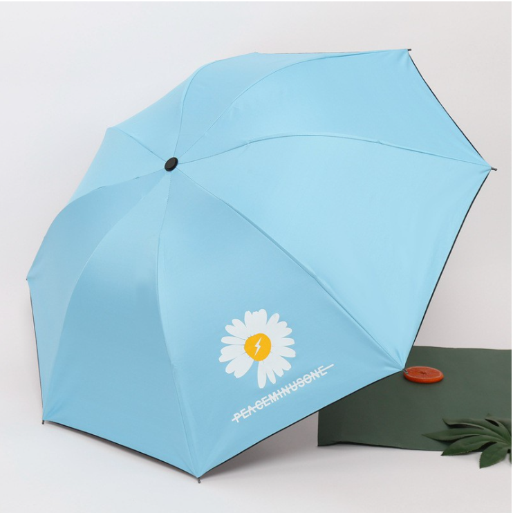 [Hoàn tiền 15%] Ô Dù Hoa Cúc Che Nắng Che Mưa ,Hoa Cúc Thời Trang Gập Mở, Nhỏ Gọn Siêu Tiện Lợi