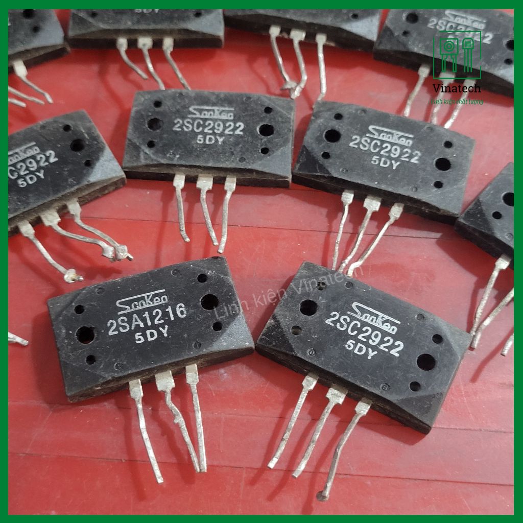 Cặp sò 2SA1216 - 2SC2922 sanken  A1216 C2922 hàng tháo máy bãi chuẩn Nhật - Vinatech