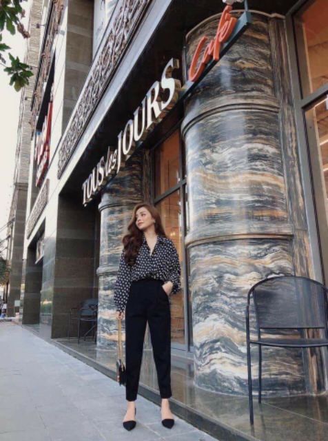 Quần baggy công sở , Quần tây nữ
