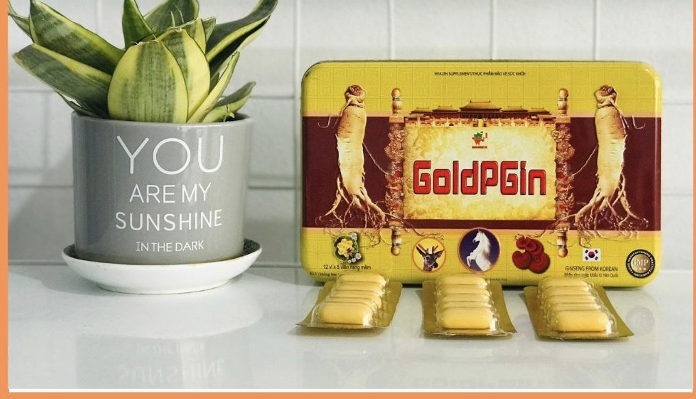 GOLDPGIN - Hỗ trợ tăng cường sức khỏe, nâng cao sức đề kháng