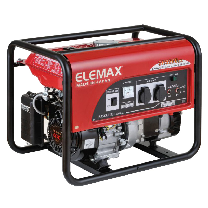 Máy phát điện chạy xăng elemax sh3200ex 2.2kva