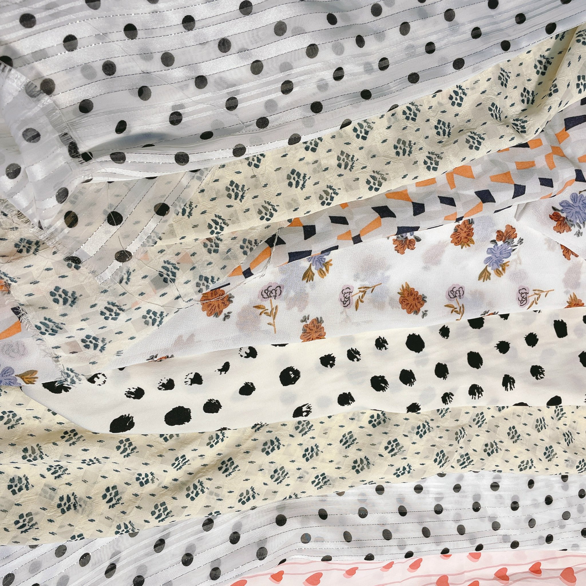 Vải von lụa khổ 50cmx50cm