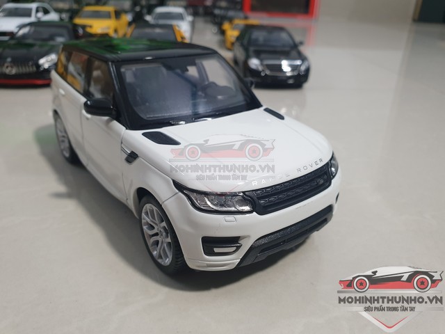 [HCM]Xe mô hình Range Rover Sport tỉ lệ 1:24 màu trắng