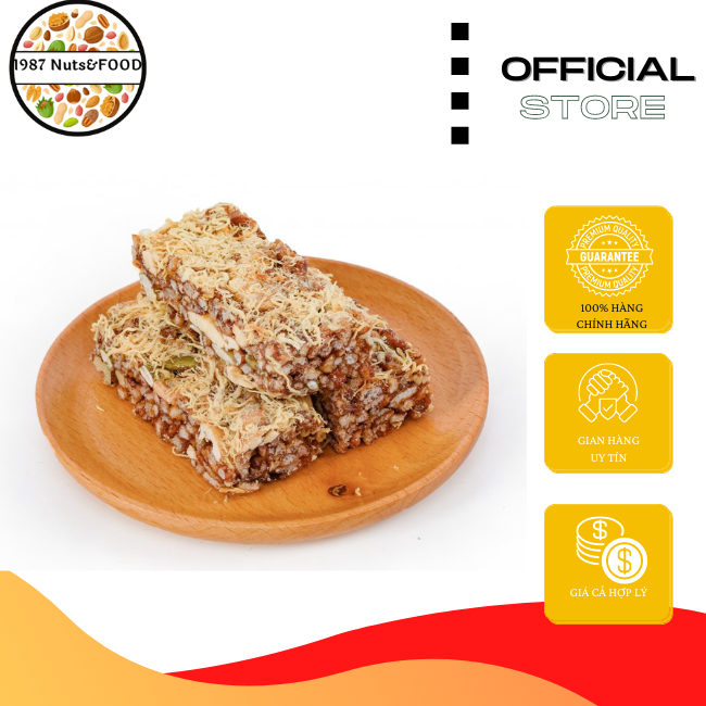 Thanh gạo lứt chà bông mix hạt dinh dưỡng thơm ngon bổ dưỡng ,gạo lứt , hạt bí , hạt điều, hạnh nhân ....