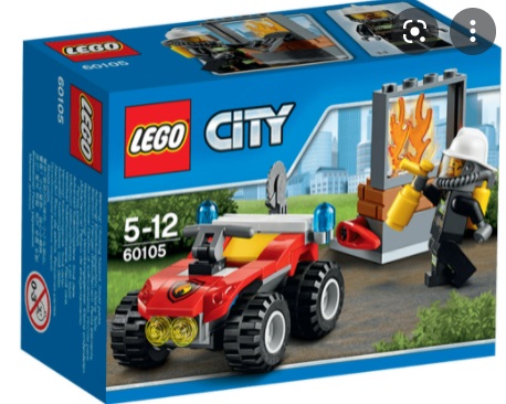 LEGO City 60105 - Fire ATV - Xe Cứu Hỏa Cơ Động