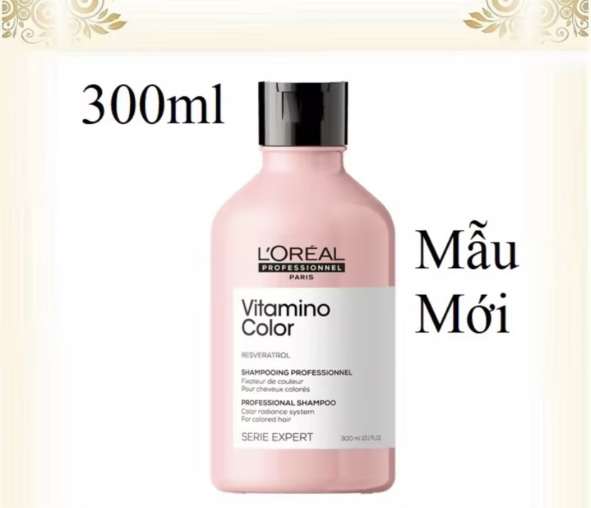Dầu gội dành cho tóc nhuộm l'oreal loreal serie expert vitamino color 300ml