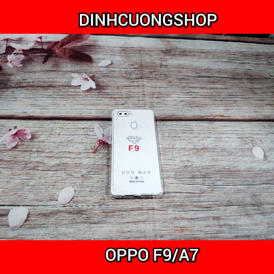 Ốp dẻo trong hoạ tiết oppo a7 / f9 / a5s
