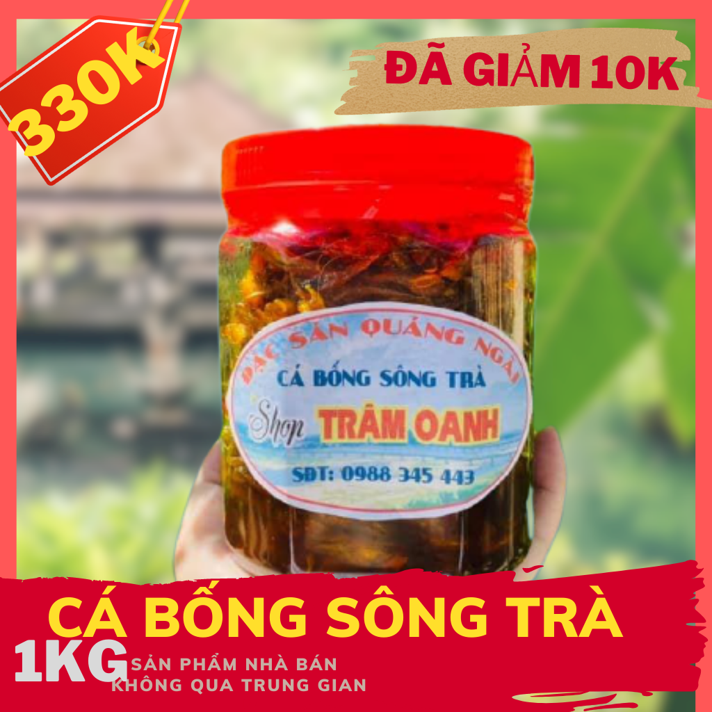 Cá bống sông trà đặc sản quảng ngãi